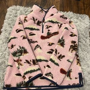 LL bean thick cute fleece jacket